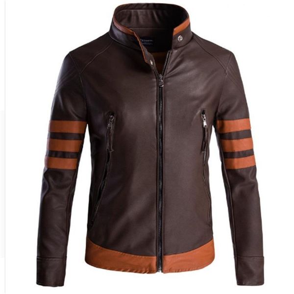plus m- 5xl new windbreaker men's pu leather woerines black slim fit biker motorcycle jackets and coat tactical jacket, Black;brown
plus m- 5xl new windbreaker men's pu leather woerines black slim fit biker motorcycle jackets and coat tactical jacket, Black;brown