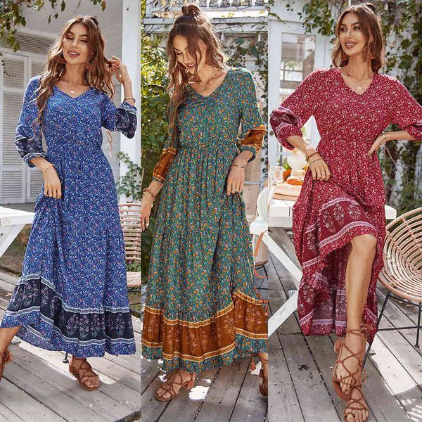 casual dresses independently developed and digned bohemian leisure dresses 2022 large skirt, Black;gray
casual dresses independently developed and digned bohemian leisure dresses 2022 large skirt, Black;gray