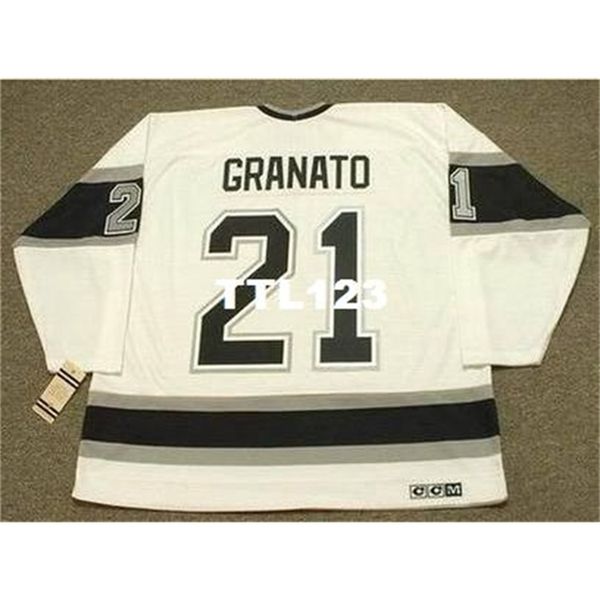 421 #21 tony granato los angeles kings 1993 ccm vintage hockey jersey or custom any name or number retro jersey, Black
421 #21 tony granato los angeles kings 1993 ccm vintage hockey jersey or custom any name or number retro jersey, Black