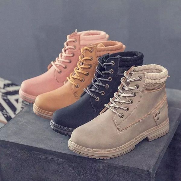 sneakers women snow boots 2020 new autumn winter ankle boots women shoes solid lace-up ladies shoes booties #ud0r, Black
sneakers women snow boots 2020 new autumn winter ankle boots women shoes solid lace-up ladies shoes booties #ud0r, Black