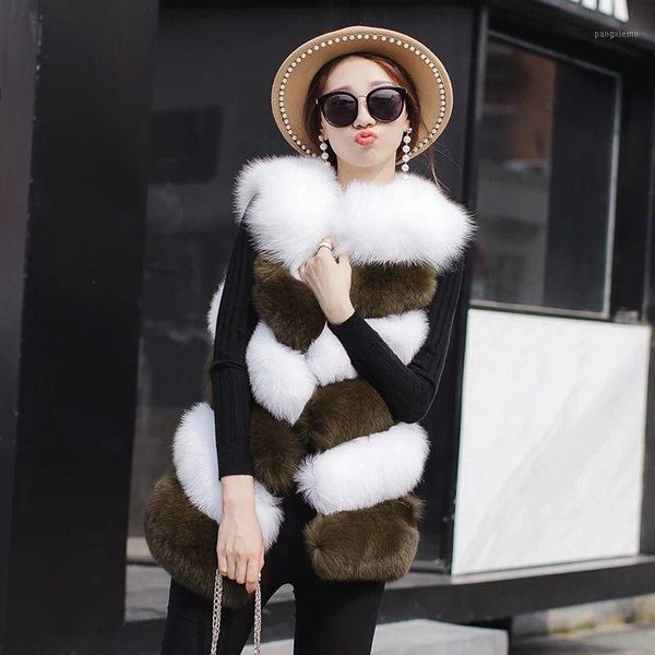 savabien faux fur coat 2020 autumn winter women plus size faux fur vest gilet elegant patchwork furry coat long streetwear1, Black
savabien faux fur coat 2020 autumn winter women plus size faux fur vest gilet elegant patchwork furry coat long streetwear1, Black