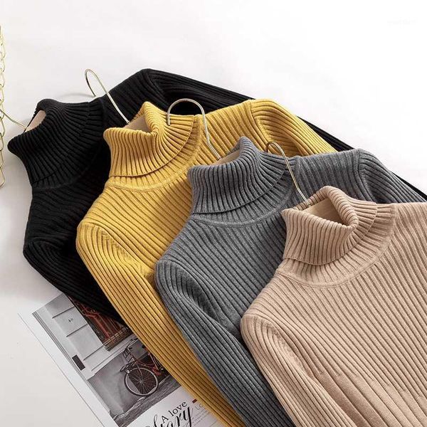 bygouby autumn winter turtleneck sweater for women basic pullover sweater thick warm knitted ribbed female jumper pull femme1, White;black
bygouby autumn winter turtleneck sweater for women basic pullover sweater thick warm knitted ribbed female jumper pull femme1, White;black