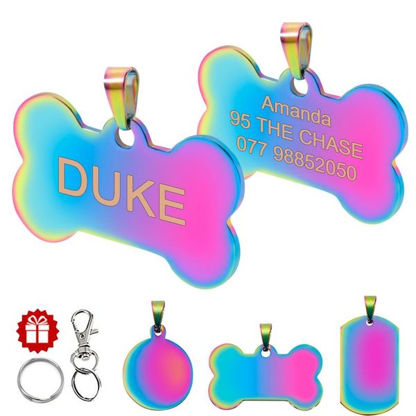 stainless steel dog cat id tags custom bone round military id tag engraved anti-lost tags personalized pet collar acc sqcpmx
stainless steel dog cat id tags custom bone round military id tag engraved anti-lost tags personalized pet collar acc sqcpmx