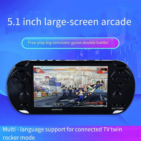x9 upgraded version 3 generation 5.1 inch large screen psp dual rocker 128 bit handheld game machine(zdj71
x9 upgraded version 3 generation 5.1 inch large screen psp dual rocker 128 bit handheld game machine(zdj71