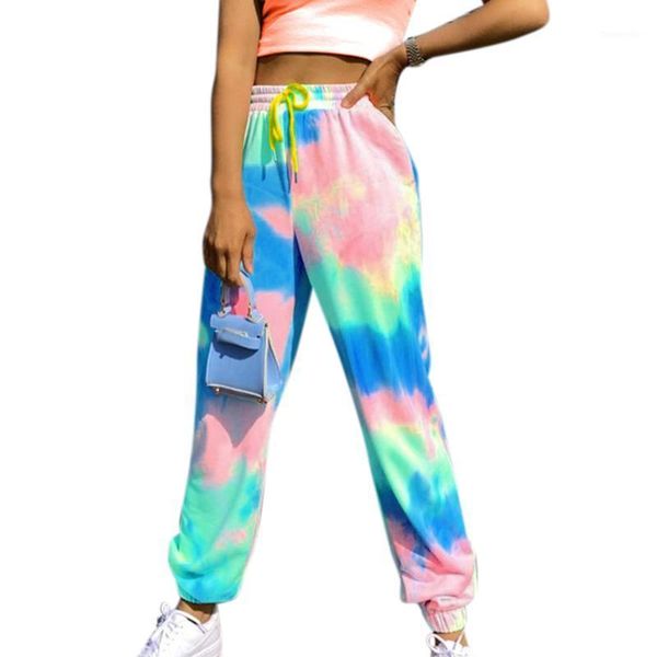 running pants tie dyeing print women sport elastic high waist baggy multicolor trousers casual fitness workout joggers female track pant1, Black;blue
running pants tie dyeing print women sport elastic high waist baggy multicolor trousers casual fitness workout joggers female track pant1, Black;blue