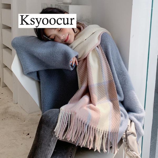 scarves size 200*70cm, 2021 autumn/winter long section cashmere fashion scarf women warm shawls and brand ksyoocur e171, Blue;gray
scarves size 200*70cm, 2021 autumn/winter long section cashmere fashion scarf women warm shawls and brand ksyoocur e171, Blue;gray