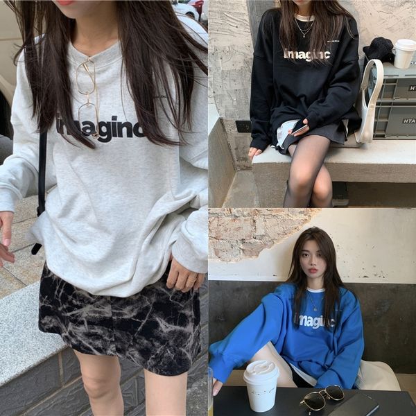 a5iss neck sweater sweater loose chic simple letter slimming long korean round sleeveshoulder e6raz, Black
a5iss neck sweater sweater loose chic simple letter slimming long korean round sleeveshoulder e6raz, Black