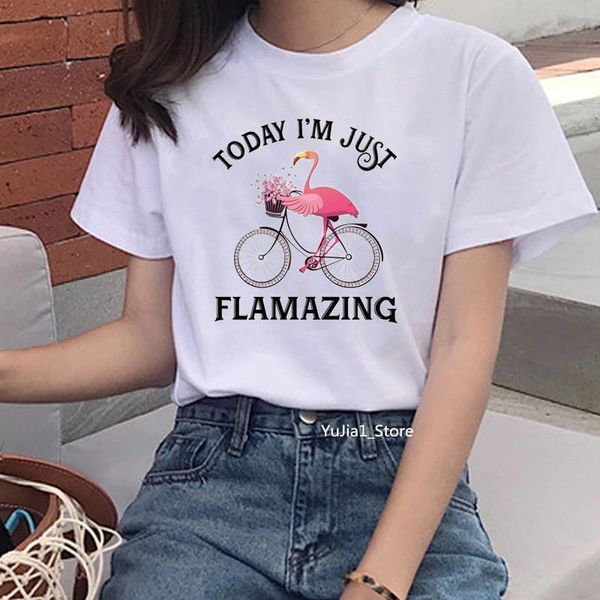vogue flamingos animal printed funny t shirts women cute summer female white t-shirt streetwear harajuku kawaii tshirt
vogue flamingos animal printed funny t shirts women cute summer female white t-shirt streetwear harajuku kawaii tshirt