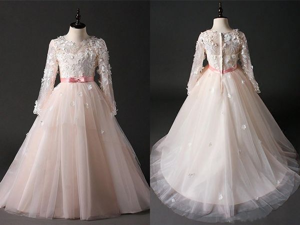 blush actual image flower girls dresses for weddings 2020 romantic lace flowers long sleeves a line organza kids formal dresses beaded, White;blue
blush actual image flower girls dresses for weddings 2020 romantic lace flowers long sleeves a line organza kids formal dresses beaded, White;blue