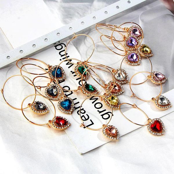 hoop & huggie just feel shining rhinestone earrings for women girls luxury heart crystal gold silver color earring 2021 statement jewelry, Golden;silver
hoop & huggie just feel shining rhinestone earrings for women girls luxury heart crystal gold silver color earring 2021 statement jewelry, Golden;silver