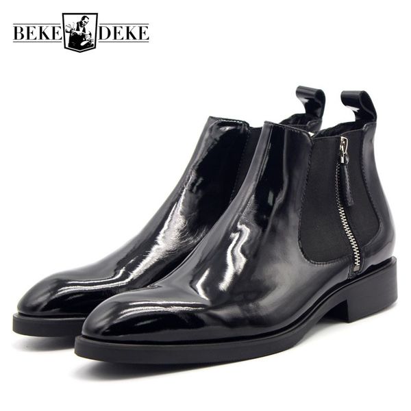 autumn winter footwear for men safety shoes zipper mens genuine leather shoes england ankle boots solid black masculine boot
autumn winter footwear for men safety shoes zipper mens genuine leather shoes england ankle boots solid black masculine boot