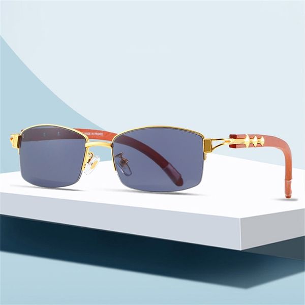 factory sale new leg women's half frame selling sunglasses men's wooden glasses, White;black
factory sale new leg women's half frame selling sunglasses men's wooden glasses, White;black