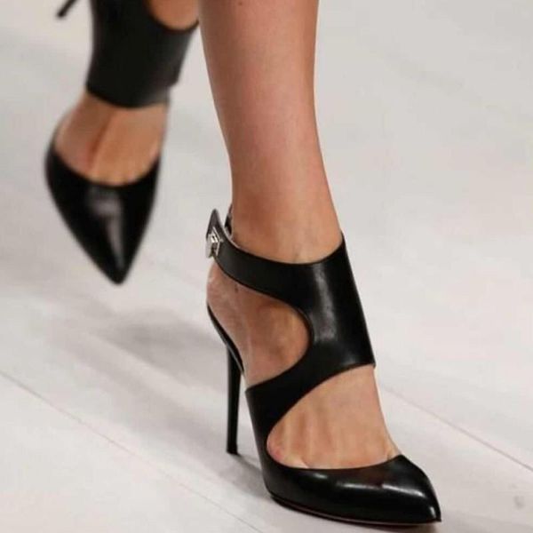 2020 new design autumn high heels pumps sandals 12.5cm fashion pointed toe buckle strap gladiator thin heel woman shoes uio89, Black
2020 new design autumn high heels pumps sandals 12.5cm fashion pointed toe buckle strap gladiator thin heel woman shoes uio89, Black