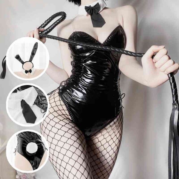 pu club cosplay costumes deep v temptation halloween rabbit kawaii lingerie role play bunny girl faux leather, Black;white
pu club cosplay costumes deep v temptation halloween rabbit kawaii lingerie role play bunny girl faux leather, Black;white