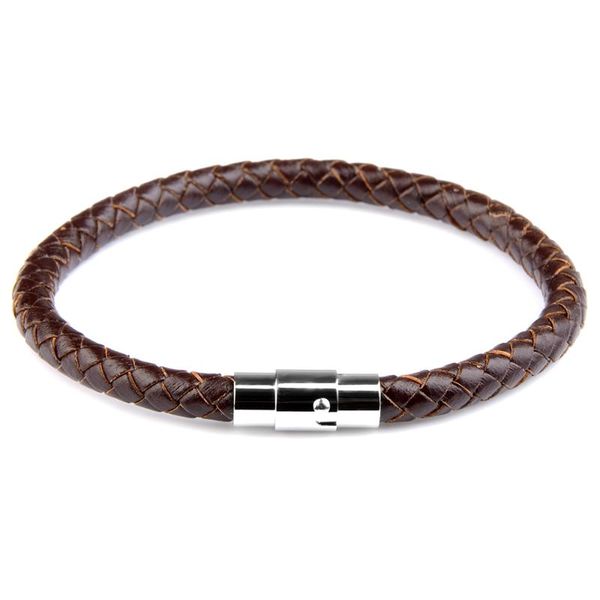 charm bracelets brown black genuine leather bracelet men stainless steel copper clasp handmade braided, Golden;silver
charm bracelets brown black genuine leather bracelet men stainless steel copper clasp handmade braided, Golden;silver