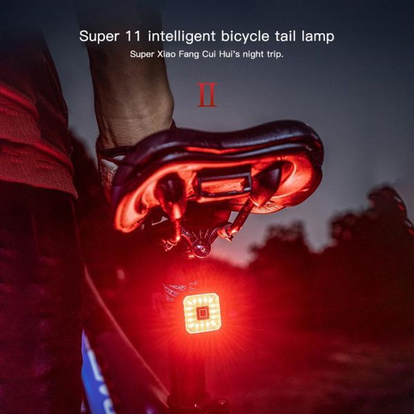 bicycle light brake induction taillight usb charging bike intelligent brake light safety warning bicycle accessories
bicycle light brake induction taillight usb charging bike intelligent brake light safety warning bicycle accessories