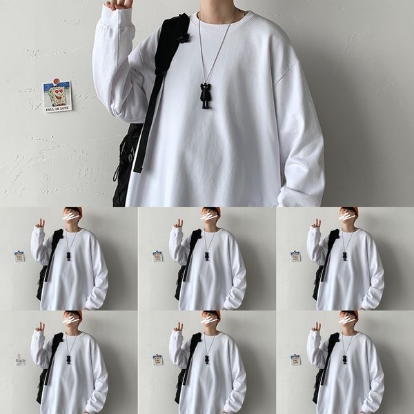 мужской сплошного цвета пара пальто clothesclothessweater с длинного рукавом мужской одежды для ins осени свободно дно рубашки тенденции вск, Black
мужской сплошного цвета пара пальто clothesclothessweater с длинного рукавом мужской одежды для ins осени свободно дно рубашки тенденции вск, Black