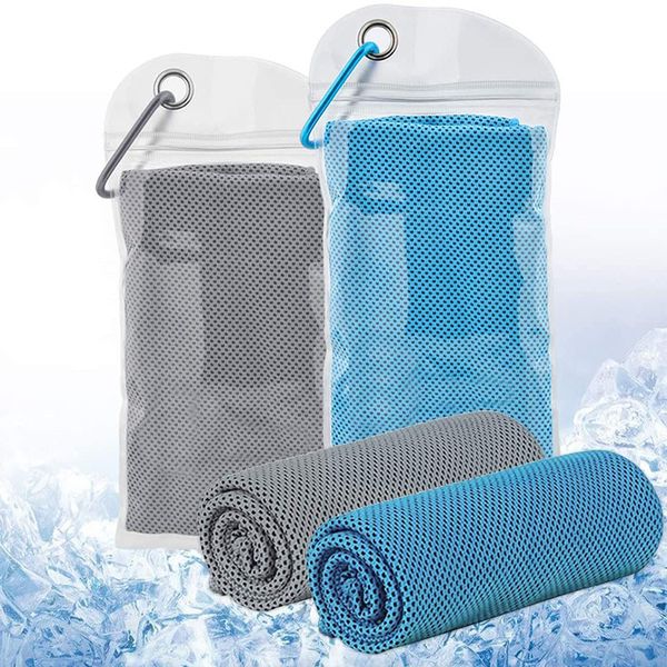4 pack cooling towel (40"x12"), sweatband microfiber ice towels, soft breathable chilly towel for yoga, golf, gym, camping, runnin, Yellow;black
4 pack cooling towel (40"x12"), sweatband microfiber ice towels, soft breathable chilly towel for yoga, golf, gym, camping, runnin, Yellow;black
