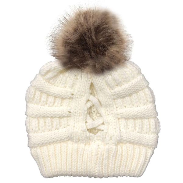 beanie/skull caps women winter chunky knit beanie hat with removable pom hollow criss cross messy bun high stretch skull cap, Blue;gray
beanie/skull caps women winter chunky knit beanie hat with removable pom hollow criss cross messy bun high stretch skull cap, Blue;gray