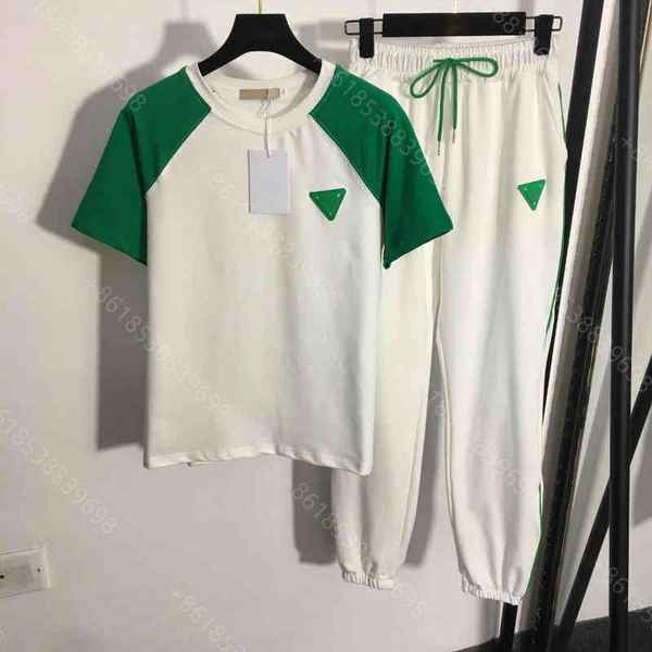 22ss women t shirt two piece pants tracksuit summer sportswear short sleeve tshirts suit female tracksuits outfits s-xl 14 colors womens clo, White
22ss women t shirt two piece pants tracksuit summer sportswear short sleeve tshirts suit female tracksuits outfits s-xl 14 colors womens clo, White