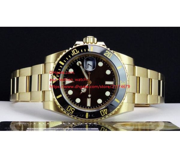 factory supplier sapphire 40mm ceramic gold 116618 116618ln automatic mechanical mens men's watch watches black dial, Slivery;brown
factory supplier sapphire 40mm ceramic gold 116618 116618ln automatic mechanical mens men's watch watches black dial, Slivery;brown
