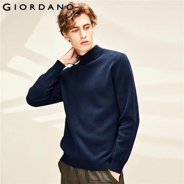 giordano men sweaters combed cotton mockneck sweater 12 needle knitting ribbed cuffs plain pulover masculino 01050806 q1113, White;black
giordano men sweaters combed cotton mockneck sweater 12 needle knitting ribbed cuffs plain pulover masculino 01050806 q1113, White;black