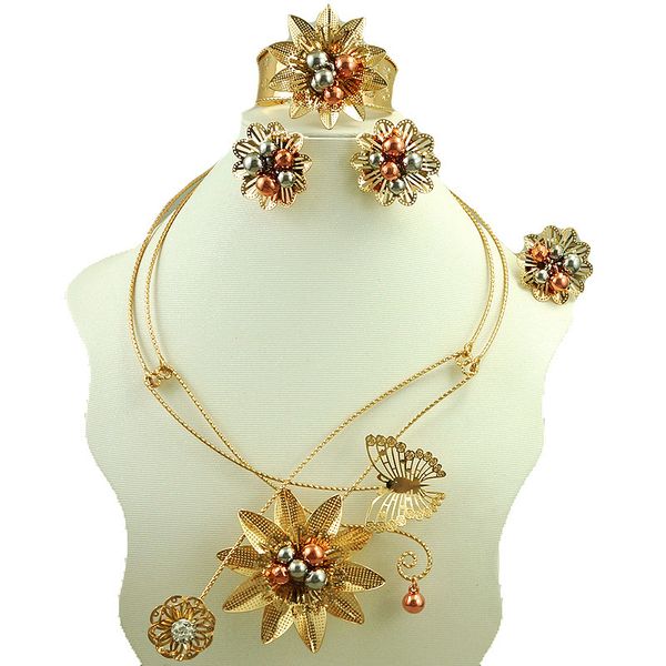 african bead necklace party jewelry sets big fashion jewelry set gold women necklace bridal sets, Silver
african bead necklace party jewelry sets big fashion jewelry set gold women necklace bridal sets, Silver
