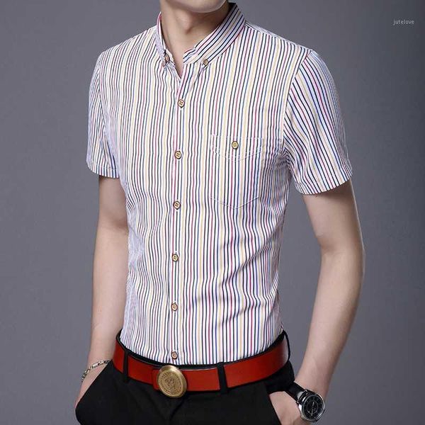 2020 fashion brand shirt man striped button up summer regular fit street wear short sleeve workout casual clothes1, White;black
2020 fashion brand shirt man striped button up summer regular fit street wear short sleeve workout casual clothes1, White;black