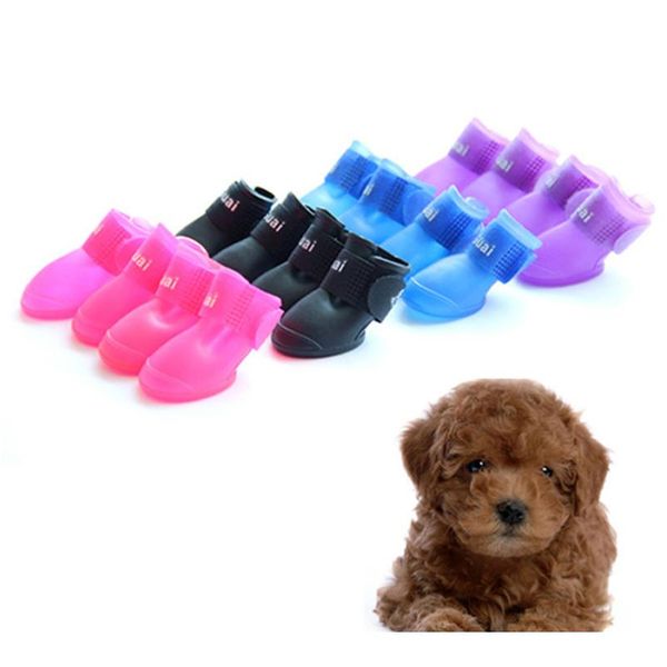 4pcs dog shoes waterproof rain pet shoes for dog puppy rubber boots candy color puppy shoes pet sqcpdb
4pcs dog shoes waterproof rain pet shoes for dog puppy rubber boots candy color puppy shoes pet sqcpdb