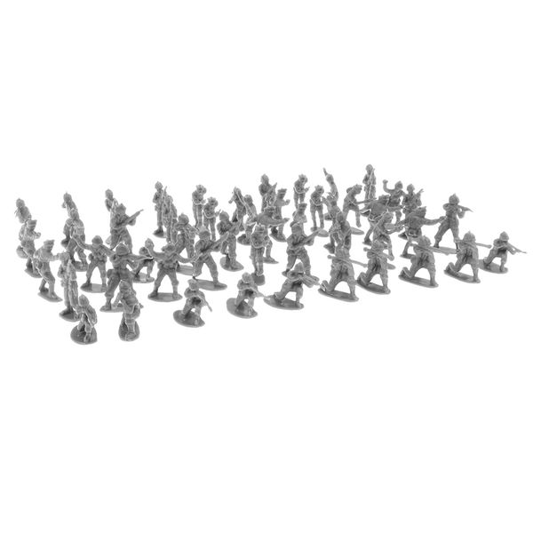 100 pieces 2cm realistically battlefield plastic toy soldier figures army men accessories -black
100 pieces 2cm realistically battlefield plastic toy soldier figures army men accessories -black