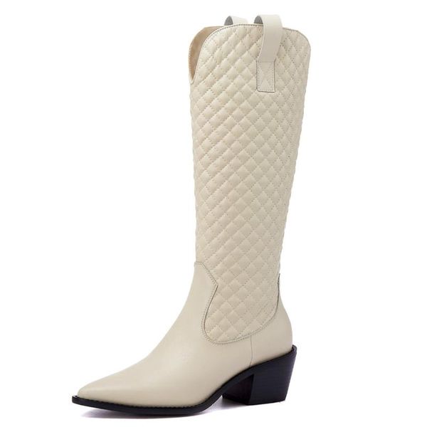 boots knee high women genuine leather fashion pointed toe ladies shoes women's winter autumn brand designer, Black
boots knee high women genuine leather fashion pointed toe ladies shoes women's winter autumn brand designer, Black