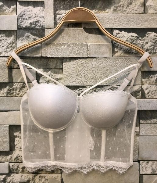 women knit bustier lace thin upper white harvest chest binder punk club bra corset p1664 ydq0, Black;white
women knit bustier lace thin upper white harvest chest binder punk club bra corset p1664 ydq0, Black;white
