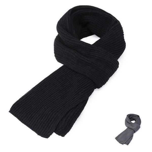 autumn and winter korean style solid color wild knitted scarf men's thick warm casual simple british wool collar, Blue;gray
autumn and winter korean style solid color wild knitted scarf men's thick warm casual simple british wool collar, Blue;gray