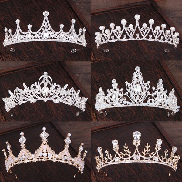 korean headdress bride wedding dress hair accessories super fairy princess 18-year-old crown, Silver
korean headdress bride wedding dress hair accessories super fairy princess 18-year-old crown, Silver