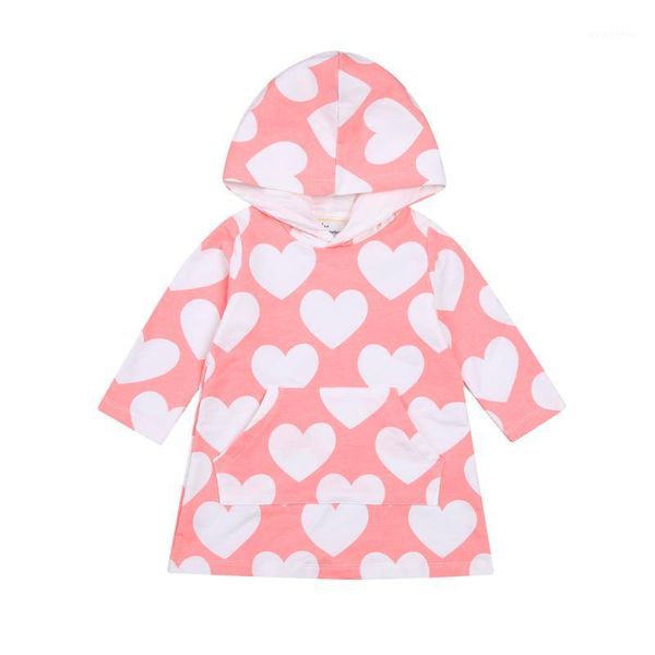 girl's dresses 2021 children girls fashion long sleeve sweatshirt dress heart print hooded spring with pocket 2-8y1, Red;yellow
girl's dresses 2021 children girls fashion long sleeve sweatshirt dress heart print hooded spring with pocket 2-8y1, Red;yellow