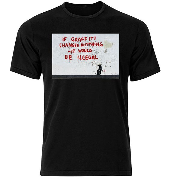 if graffiti changed anything banksy graphic cotton short & long sleeve street wear fashion hoodie designers t shirts sweatshirt
if graffiti changed anything banksy graphic cotton short & long sleeve street wear fashion hoodie designers t shirts sweatshirt