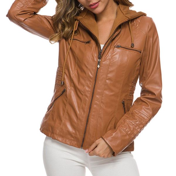 gothic faux leather jacket women winter autumn motorcycle jacket black outerwear faux leather pu coat veste cuir femme, Black;brown
gothic faux leather jacket women winter autumn motorcycle jacket black outerwear faux leather pu coat veste cuir femme, Black;brown