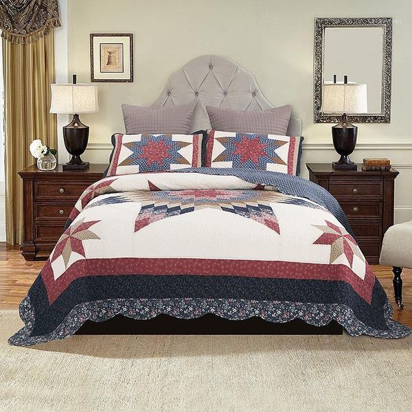 american bedspread handmade patchwork quilt set 3pcs quilted bedding cotton quilts bed covers super king queen size coverlet1
american bedspread handmade patchwork quilt set 3pcs quilted bedding cotton quilts bed covers super king queen size coverlet1
