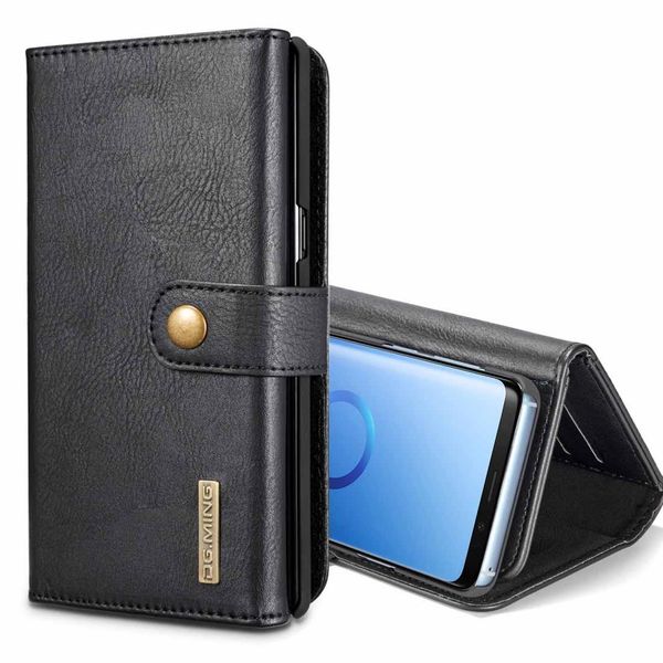dgming for galaxy s9 triple fold crazy horse texture horizontal flip magnetic protective case with holder card slots wallet
dgming for galaxy s9 triple fold crazy horse texture horizontal flip magnetic protective case with holder card slots wallet