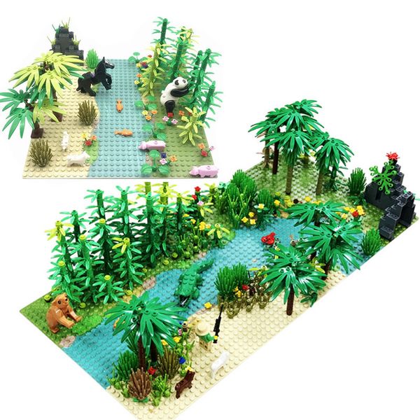 rain forest plants base plate city building blocks for children xmas birthday gifts compatible bricks with baseplate 1008
rain forest plants base plate city building blocks for children xmas birthday gifts compatible bricks with baseplate 1008