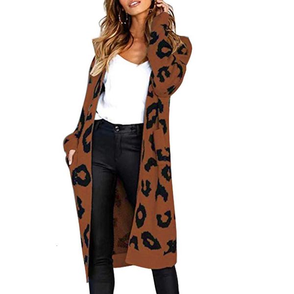 long leopard cardigan flashlight glove buttons in autumn/winter 2021 made from more sweater size ot3t, White;black
long leopard cardigan flashlight glove buttons in autumn/winter 2021 made from more sweater size ot3t, White;black