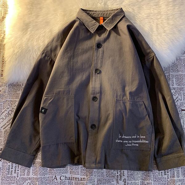 spring 2021 men's and winter new embroidered letter jacket young clothes uyzv, Black;brown
spring 2021 men's and winter new embroidered letter jacket young clothes uyzv, Black;brown