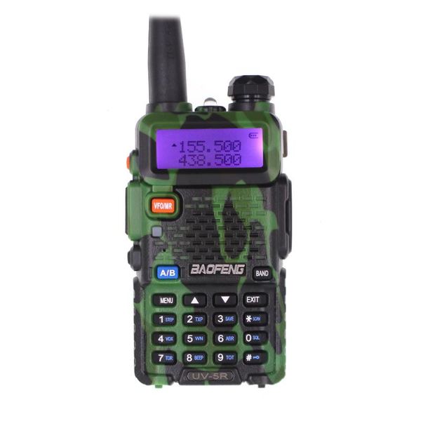 baofeng uv-5r walkie talkie camo baofeng ham radio vhf uhf 136-174mhz & 400-520mhz 128ch 1800mah 5w radio communicator
baofeng uv-5r walkie talkie camo baofeng ham radio vhf uhf 136-174mhz & 400-520mhz 128ch 1800mah 5w radio communicator
