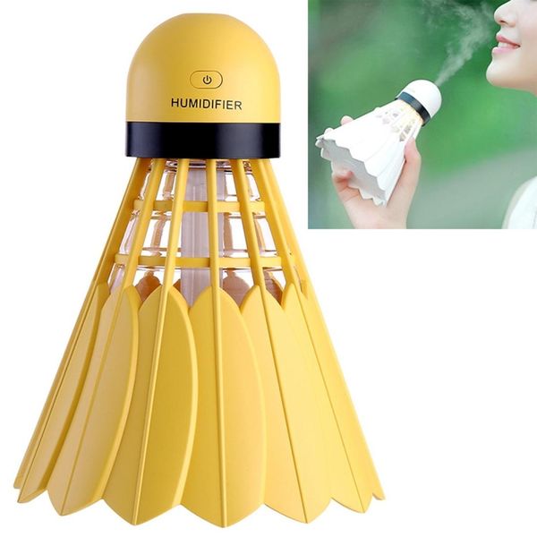 badminton ultrasonic humidifier air diffuser mist maker with led night light air purifier
badminton ultrasonic humidifier air diffuser mist maker with led night light air purifier