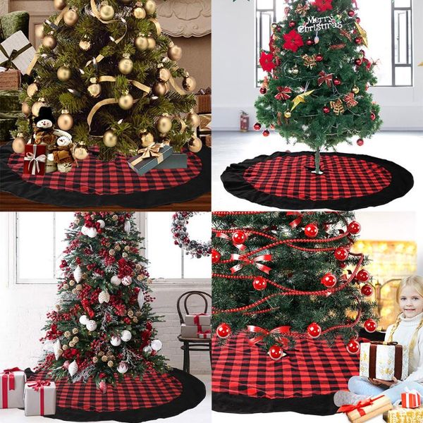 christmas tree skirt red plaid holiday carpet cloth new year home christmas decorations for home floor mat
christmas tree skirt red plaid holiday carpet cloth new year home christmas decorations for home floor mat