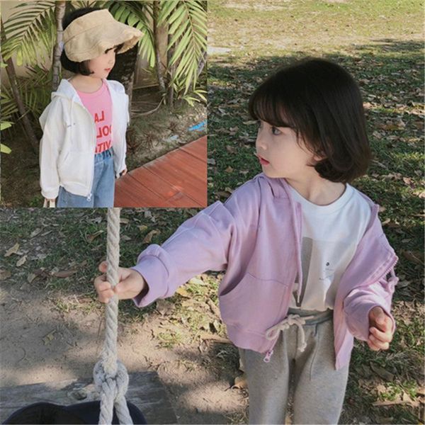 jackets girl's jacket korean hooded cardigan style children's wear autumn 2021, Blue;gray
jackets girl's jacket korean hooded cardigan style children's wear autumn 2021, Blue;gray