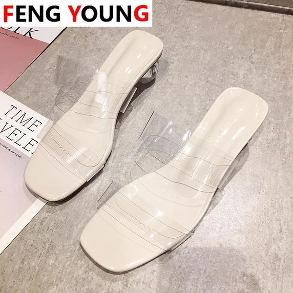 women summer shoes slippers woman clear round heels high pumps square open toe wedding jelly buty damskie high heels1, Black
women summer shoes slippers woman clear round heels high pumps square open toe wedding jelly buty damskie high heels1, Black
