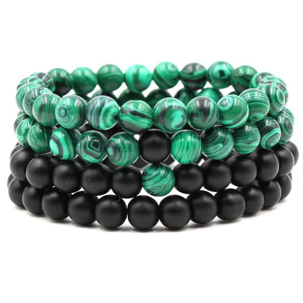 dropshipping matte black matte stone malachite couple bracelet 
dropshipping matte black matte stone malachite couple bracelet