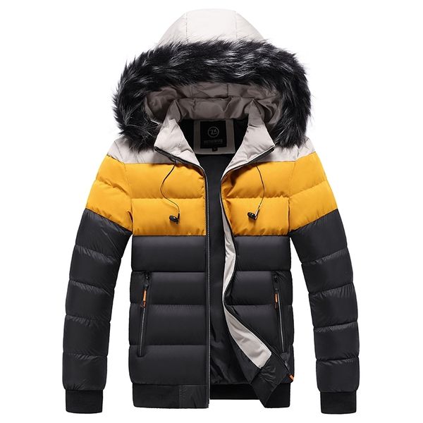 hooded men winter jacket men fur collar parkas coat autumn winter mens oversized parka casual thick warm jacket men 5xl 201204, Black
hooded men winter jacket men fur collar parkas coat autumn winter mens oversized parka casual thick warm jacket men 5xl 201204, Black