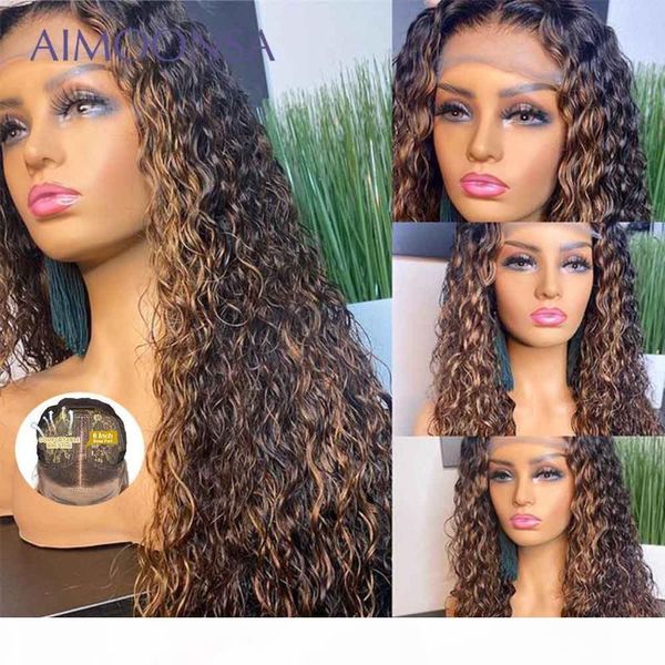 ombre human hair wig highlight curly human hair wig t part lace preplucked brazilian wigs for black women 150% remy, Black;brown
ombre human hair wig highlight curly human hair wig t part lace preplucked brazilian wigs for black women 150% remy, Black;brown